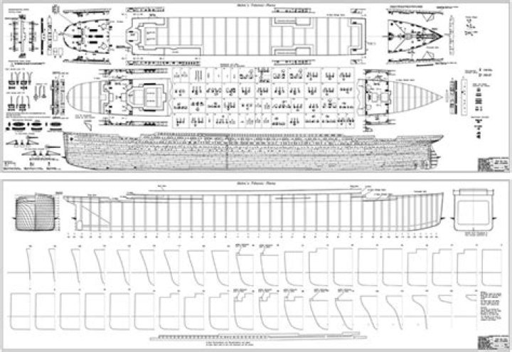 Free PDF Model Ship Building Plans for Beginners