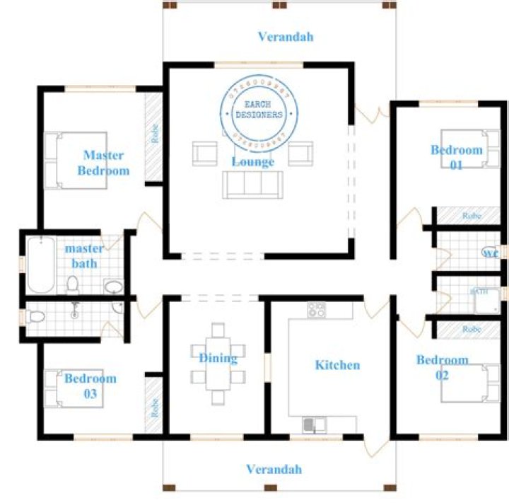 Modern 4 Bedroom House Plans PDF Free Download – Instant Access
