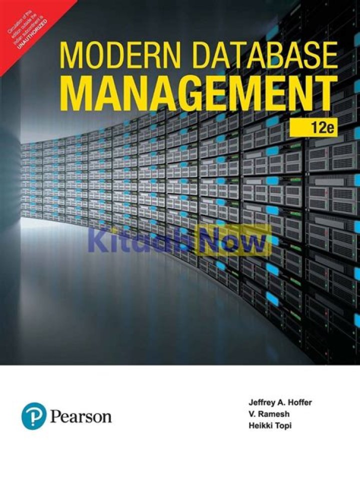 Modern Database Management 12th Edition: PDF Download
