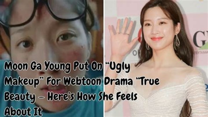 Moon Ga Young Put On "Ugly Makeup" For Webtoon Drama "True Beauty