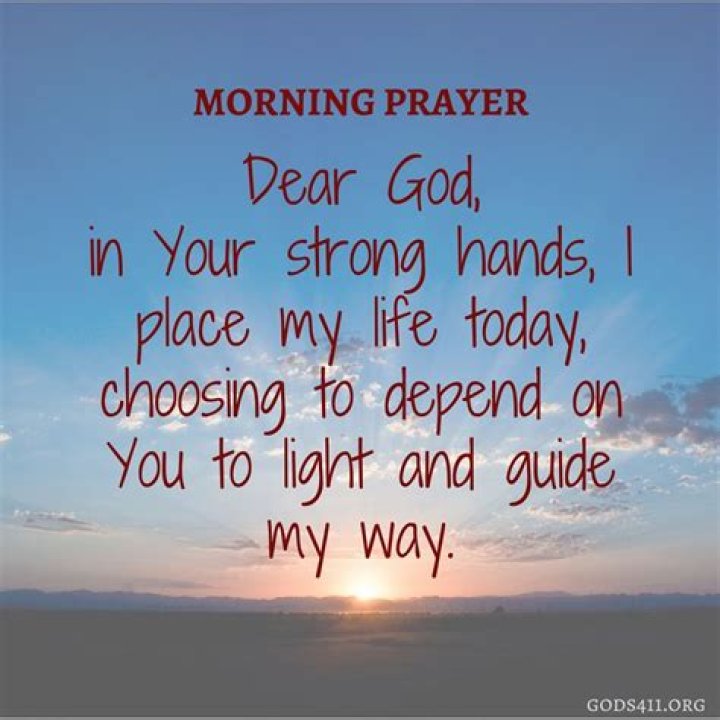 Morning Prayer Inspirations