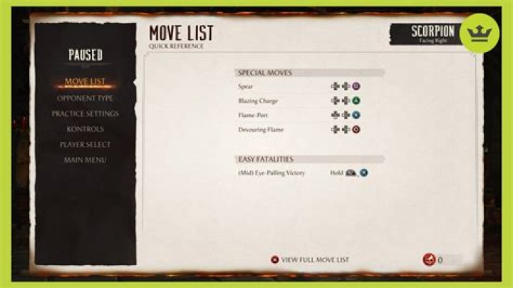 Mortal Kombat 1 Official Moves List PDF – Complete Guide