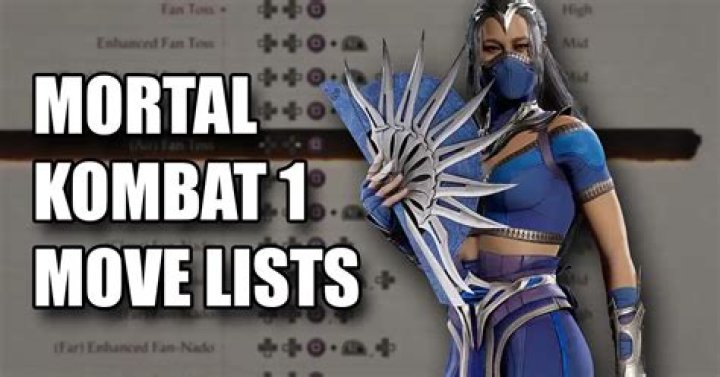 Mortal Kombatt 11 Move List PDF – Complete Guide for PS4