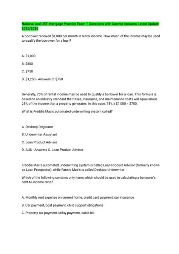 Mortgage Questions and Answers PDF – Expert Guidance on Home Loans