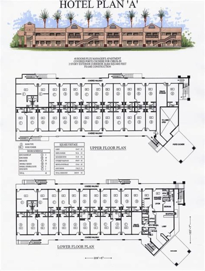 Download Free Motel Floor Plans PDF for Budget Stays