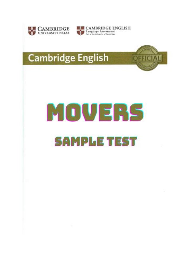 2024 Movers Sample Test PDF – Free Trial & Preview