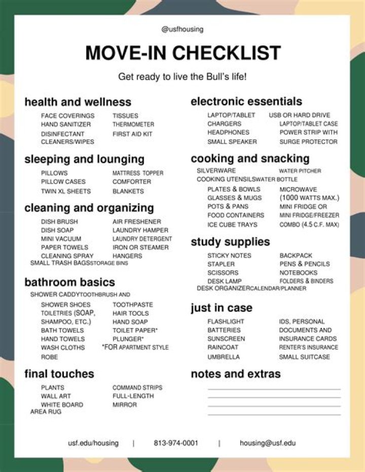 How to Create and Share Moving List PDF Easily