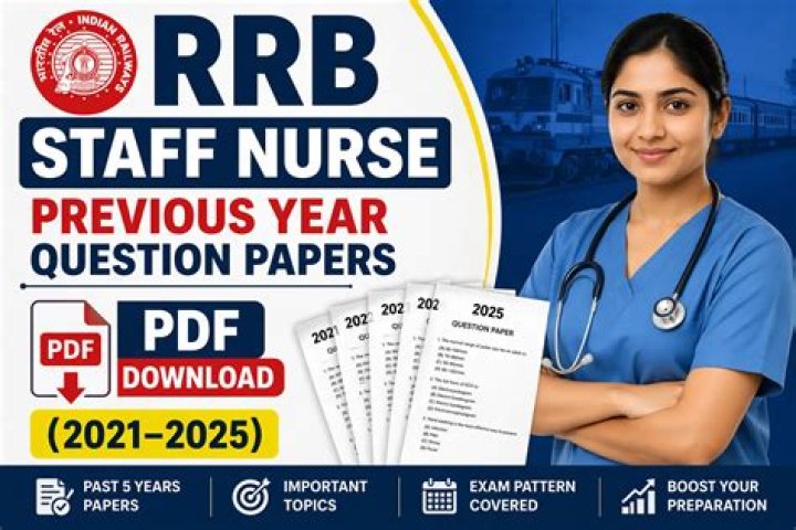 MRB Staff Nurse Exam Question Paper 2015 PDF – Official Practice Papers