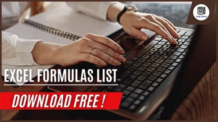 Free MS Access Formulas List PDF – Download Now