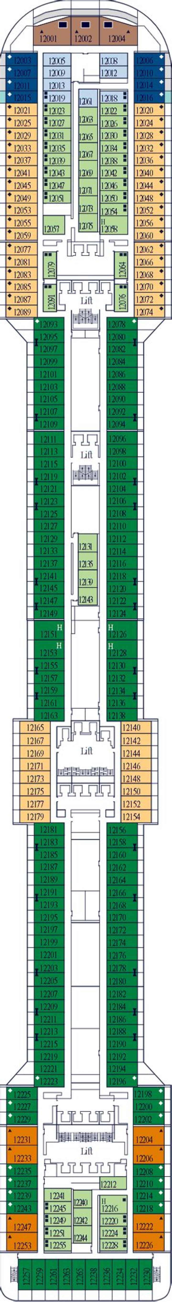 Complete MSC Fantasia Deck Plan PDF for Fantasy Gamers