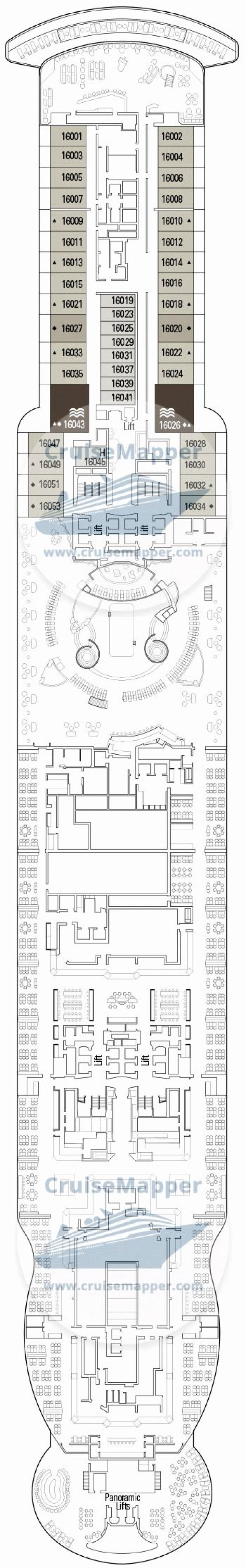 Download MSC Seascape Deck Plans PDF – Free Printable Blueprint