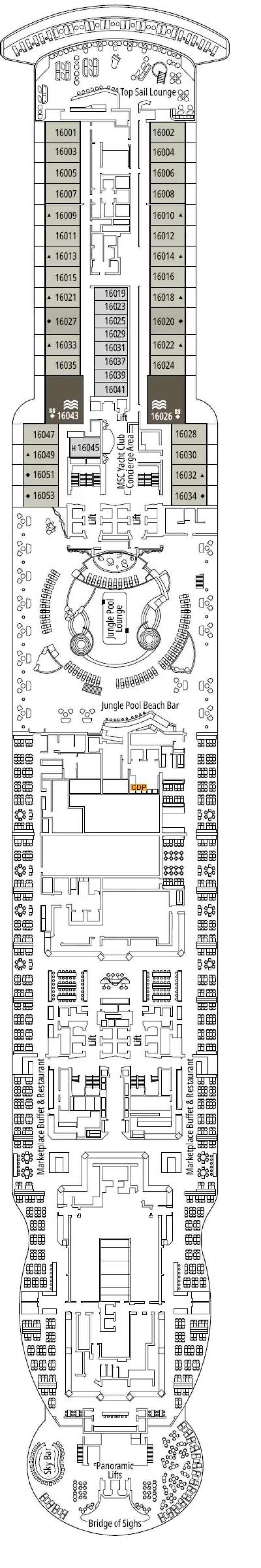 MSC Seascape Floor Plan PDF – Detailed Interior Layout & Design Guide