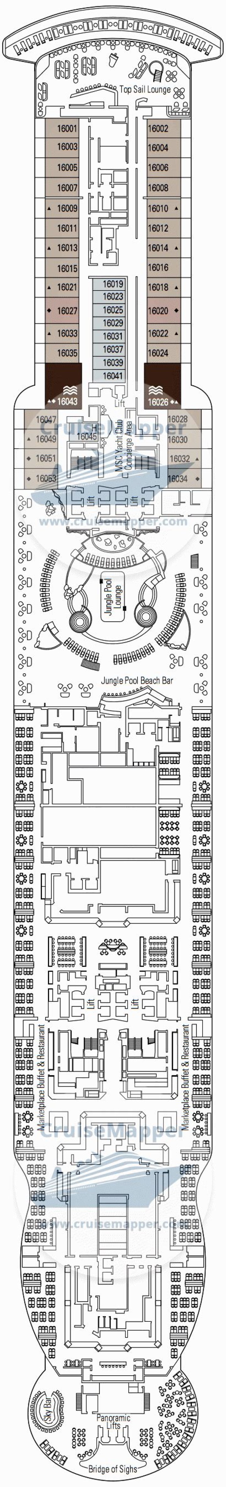 MSC Seashore Deck Plans PDF: Complete Coastal Deck Designs for Your MSC Yacht