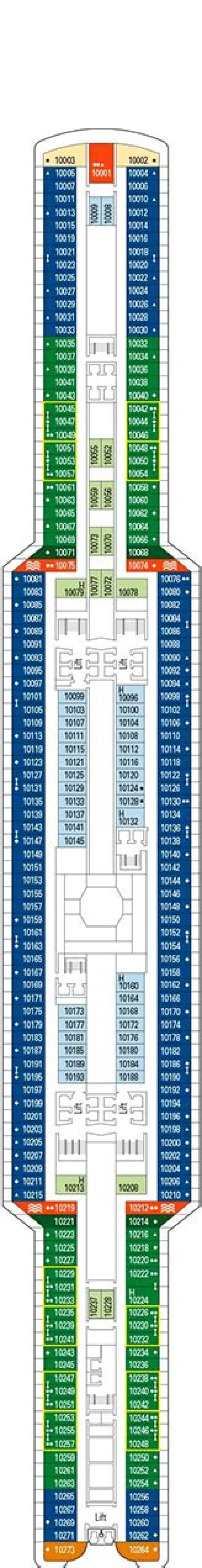 MSC Seaside Deck Plan PDF – Complete Guide & Blueprint