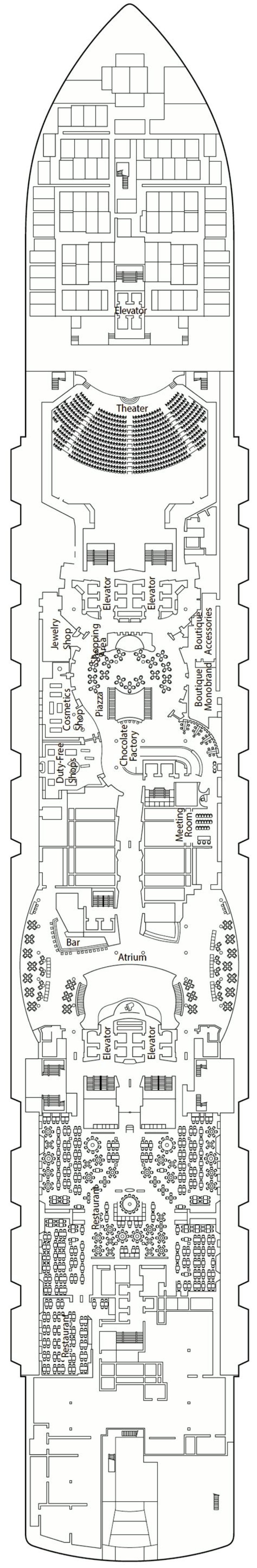 Download MSC Seaside Deck Plans PDF for Your Luxury Cruise Home