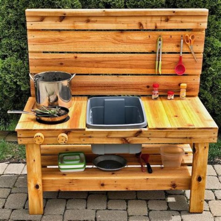 Mud Kitchen Plans PDF: Build a Creative Outdoor Play Space