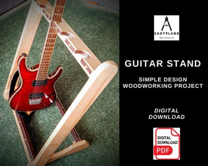 Free Multi Guitar Stand Plans PDF for Home and Stage