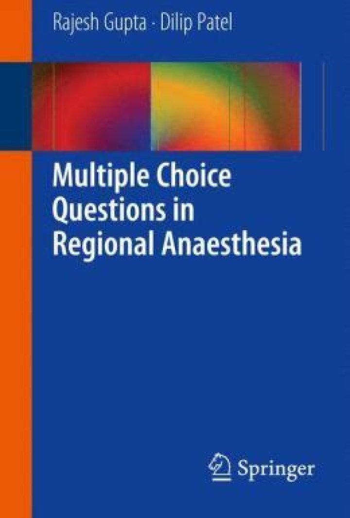 Master Multiple Choice Questions in Regional Anaesthesia PDFs