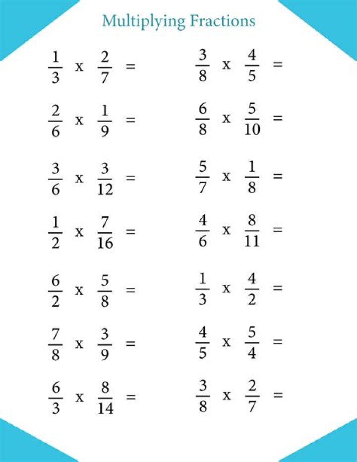 Multiply Fractions Worksheet PDF – Free Printable Practice Workbook