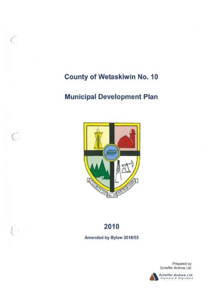 Official Municipal Development Plan PDF for Community Growth