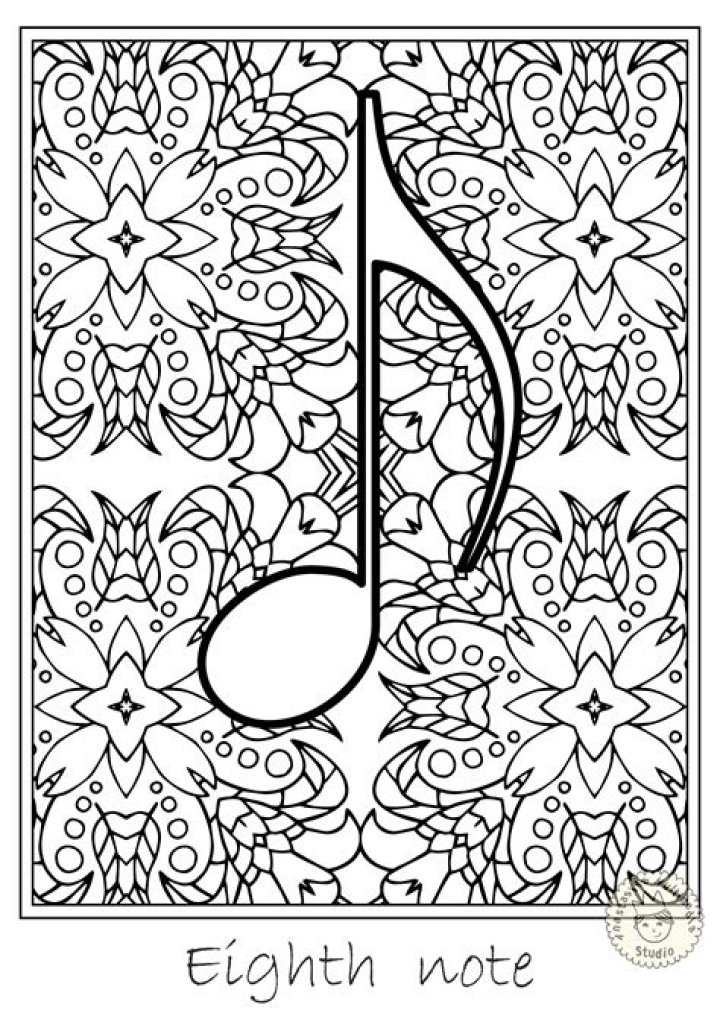 Music Coloring Sheets PDF – Fun Downloadable Printables for Kids and Music Lovers
