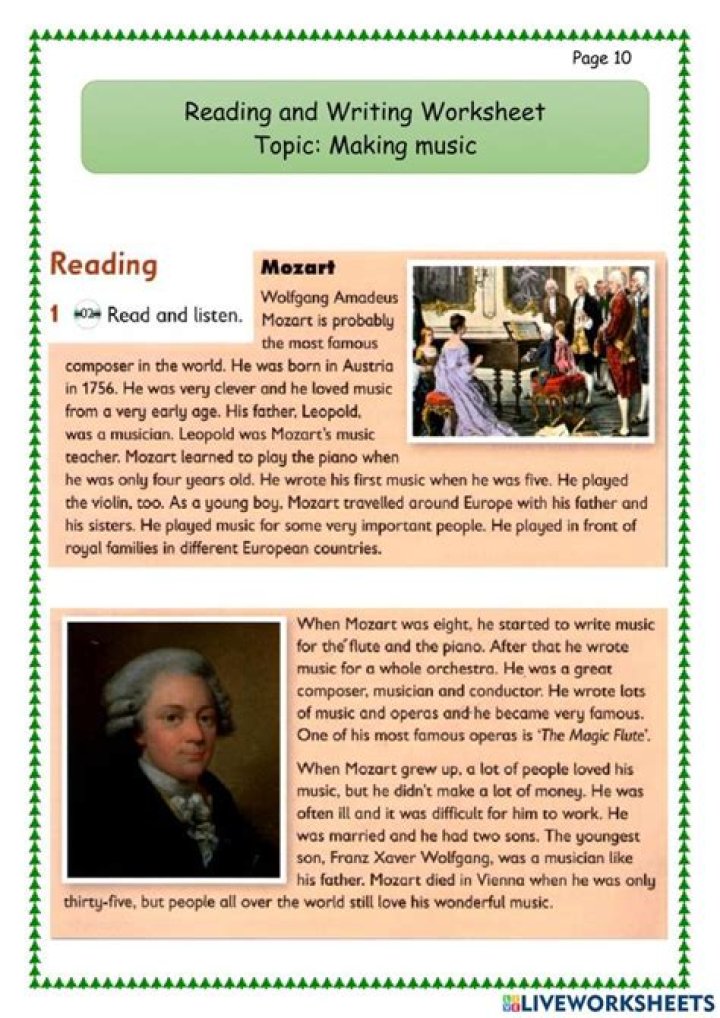 Download Free Music Composition Worksheet PDF for Creative Learning