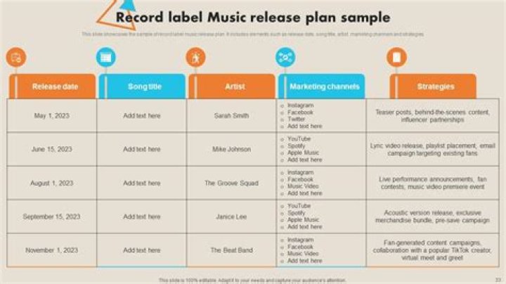 Expert Music Release Marketing Plan PDF for Maximum Launch Impact