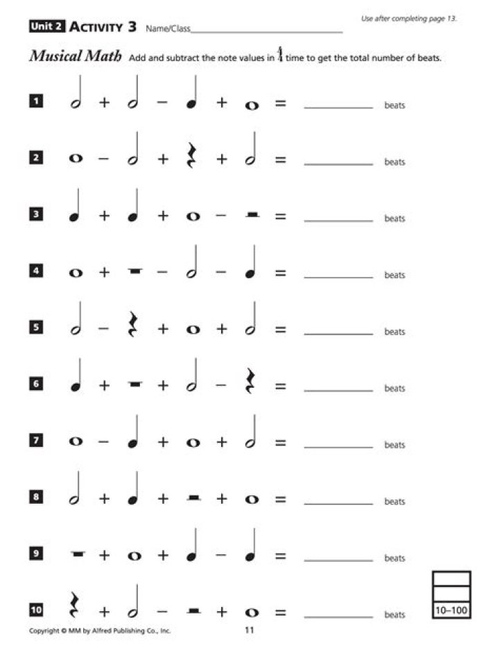 Music Theory PDF Worksheets: Perfect Practice for Students