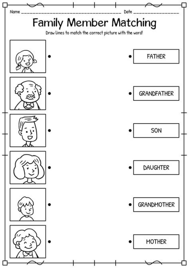 Free Family Worksheet PDF – Download Now for Family Activities