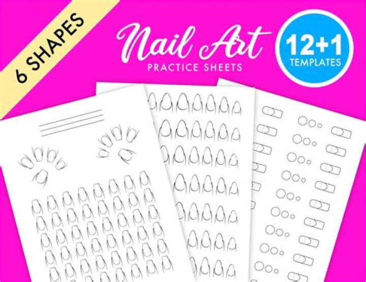Master Nail Art: Free Practice Sheet PDF for Beginners