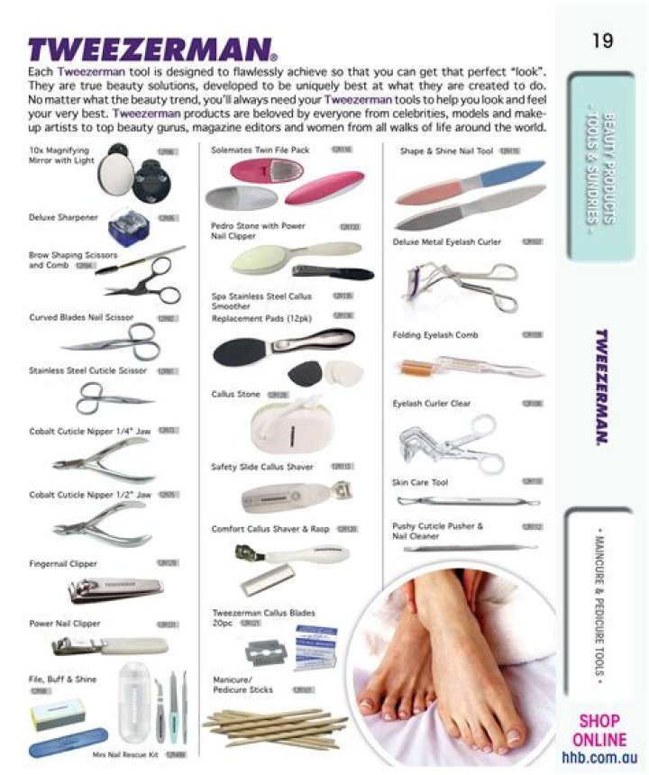 Nail Equipment List with Pictures PDF – Comprehensive Guide