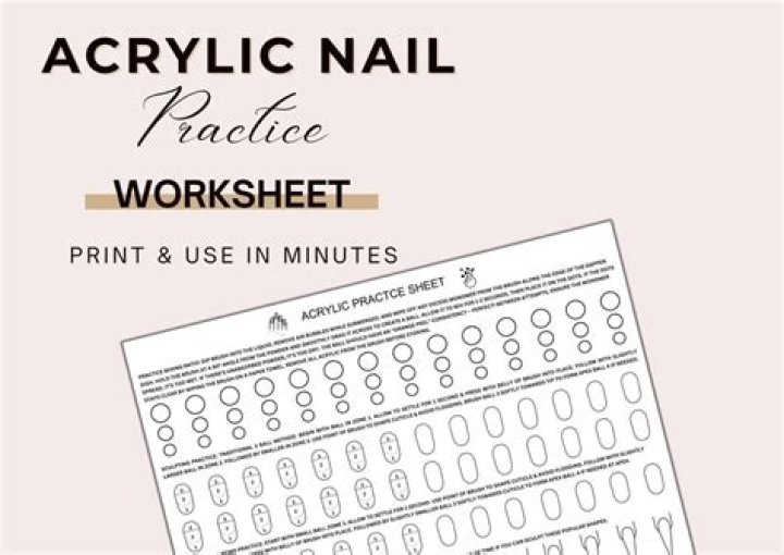 Free Nail Practice Sheet PDF for Beginners – Instant Download