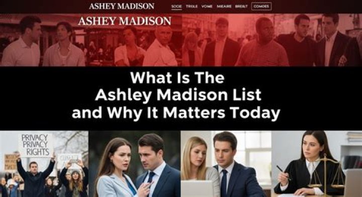 Ashley Madison Names List PDF: Complete Download