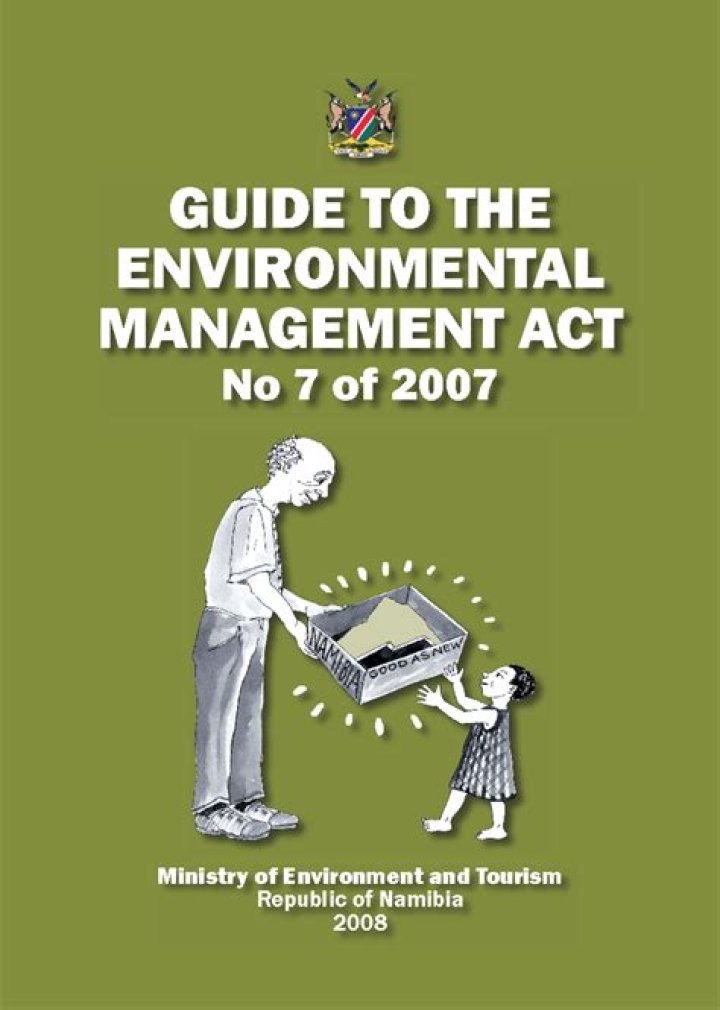 Namibia Environmental Management Act 7 of 2007 PDF: Full Legal Guide