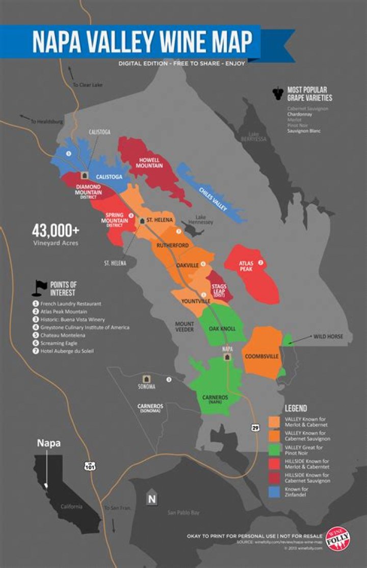 Napa Wineries List PDF: Complete Guide to Napa Valley’s Best Wineries