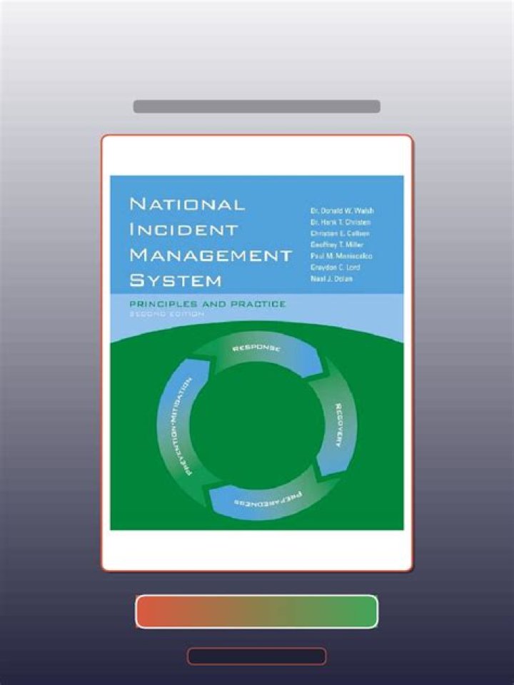 National Incident Management System Principles & Practice 2nd Edition: Expert PDF Guide