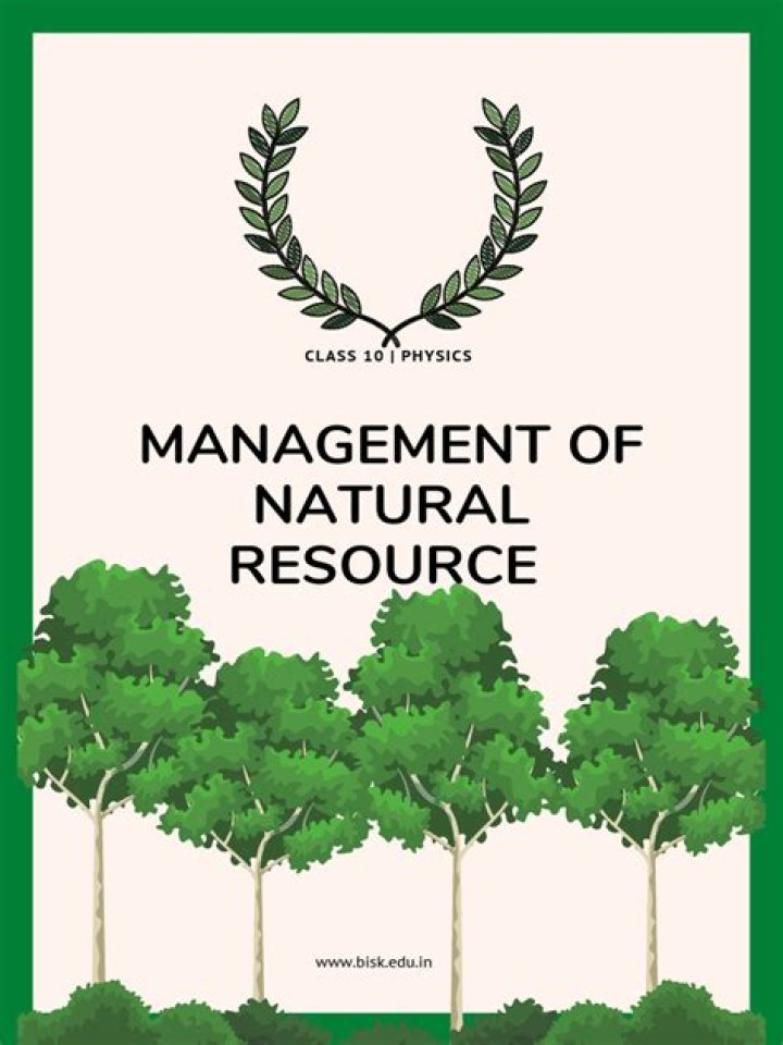 Mastering Natural Resource Management: Essential PDF Notes