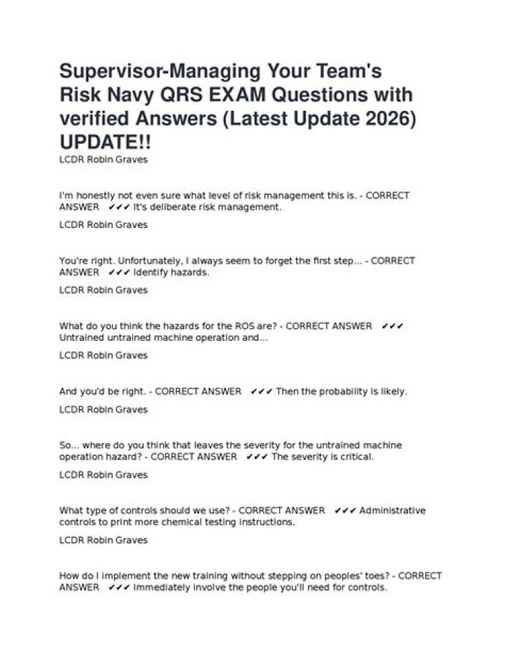 Navy QRS Answers PDF: Quick Reference & Study Guide