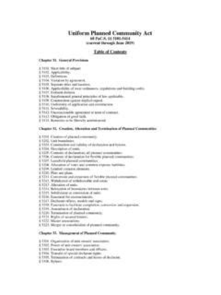 NC Planned Community Act PDF: Full Legal Overview & Guidelines