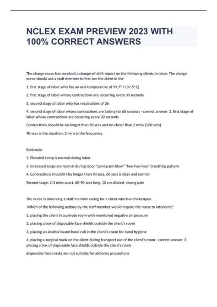 NCLEX PN Exam Preview Answers PDF: Get Complete Practice & Boost Pass Rates