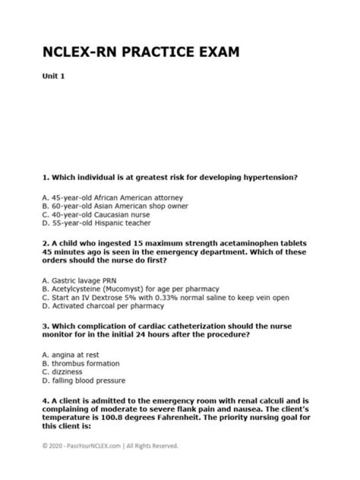 NCLEX RN Practice Test PDF: Boost Your Pass Rate Today