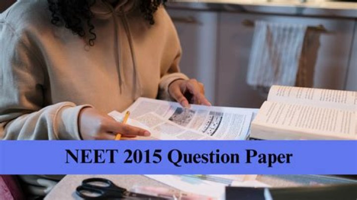 NEET 2015 Question Paper PDF Free Download