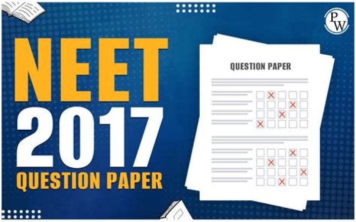 NEET 2017 Question Paper PDF Download – Official Marking Scheme