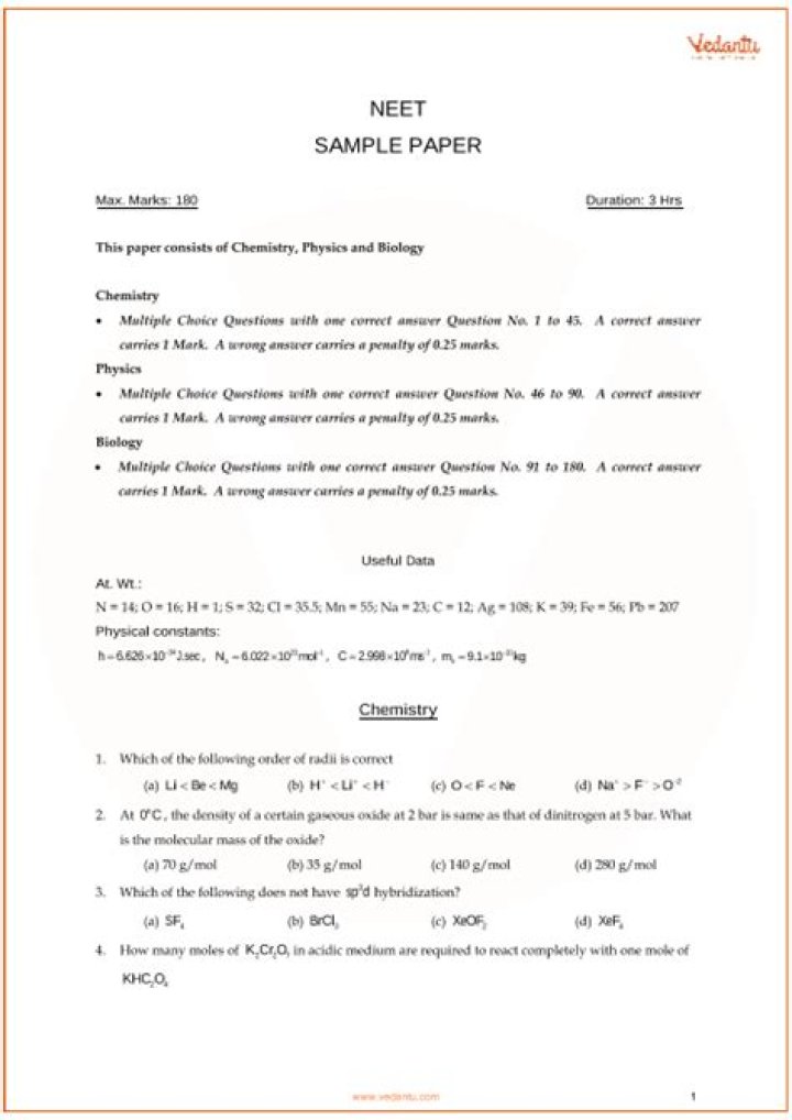 Neet 2018 Question Paper with Solutions PDF – Exam Prep & Answers