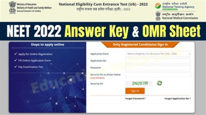 NEET 2022 Answer Key PDF: Get Accurate Marks & Score Insights
