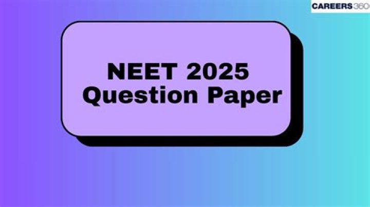 NEET 2025 Question Paper PDF with Solutions – Download Now