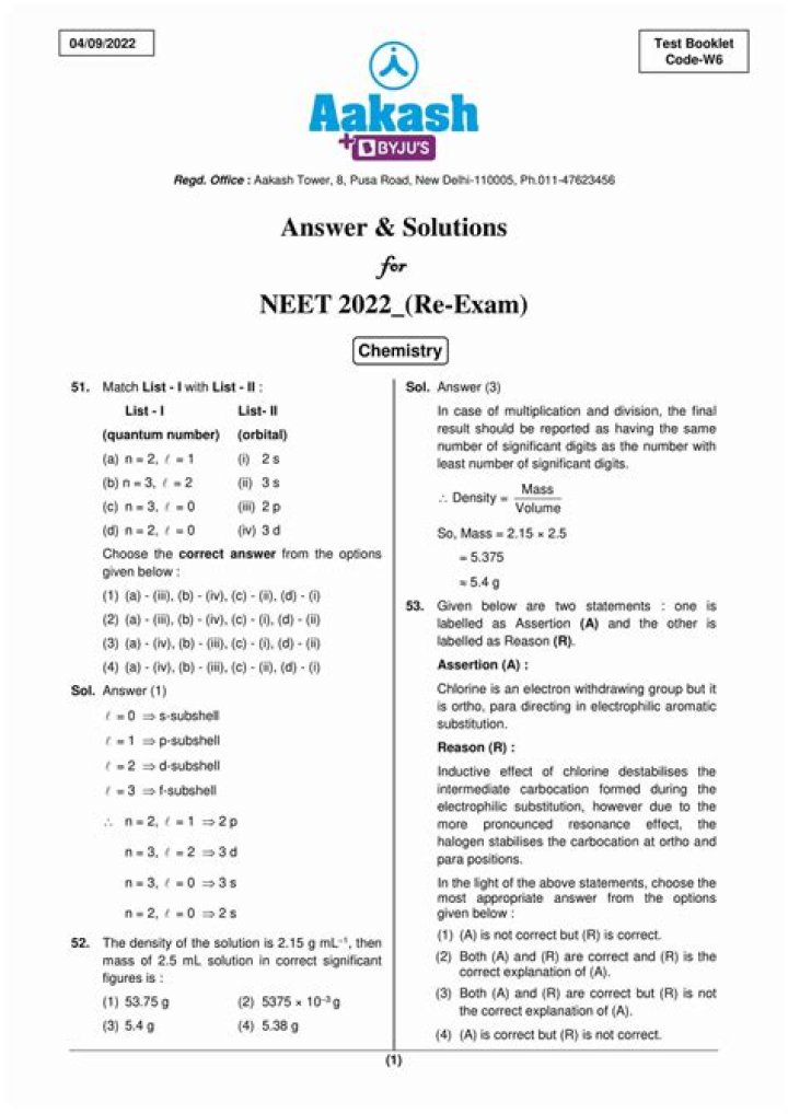 Free NEET Mock Test PDF – Practice Now & Boost Scores