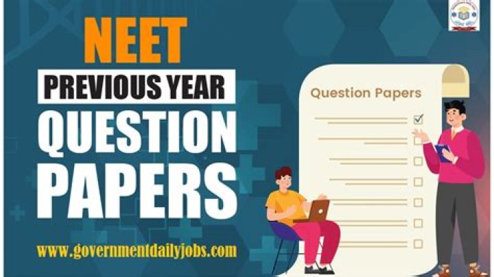 NEET Previous Year Question Papers with Solutions PDF Free Download