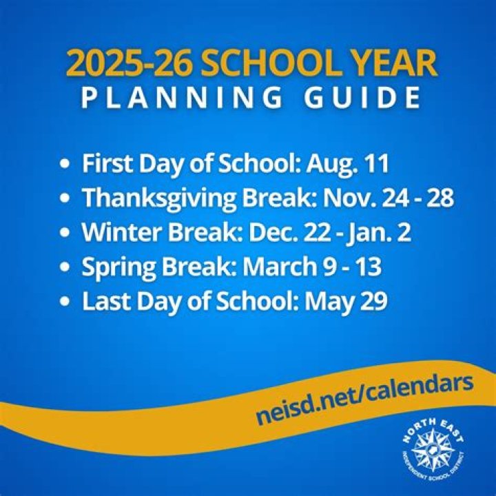 Neisd School Supply List 25-26 PDF – Printable Back-to-School Checklist