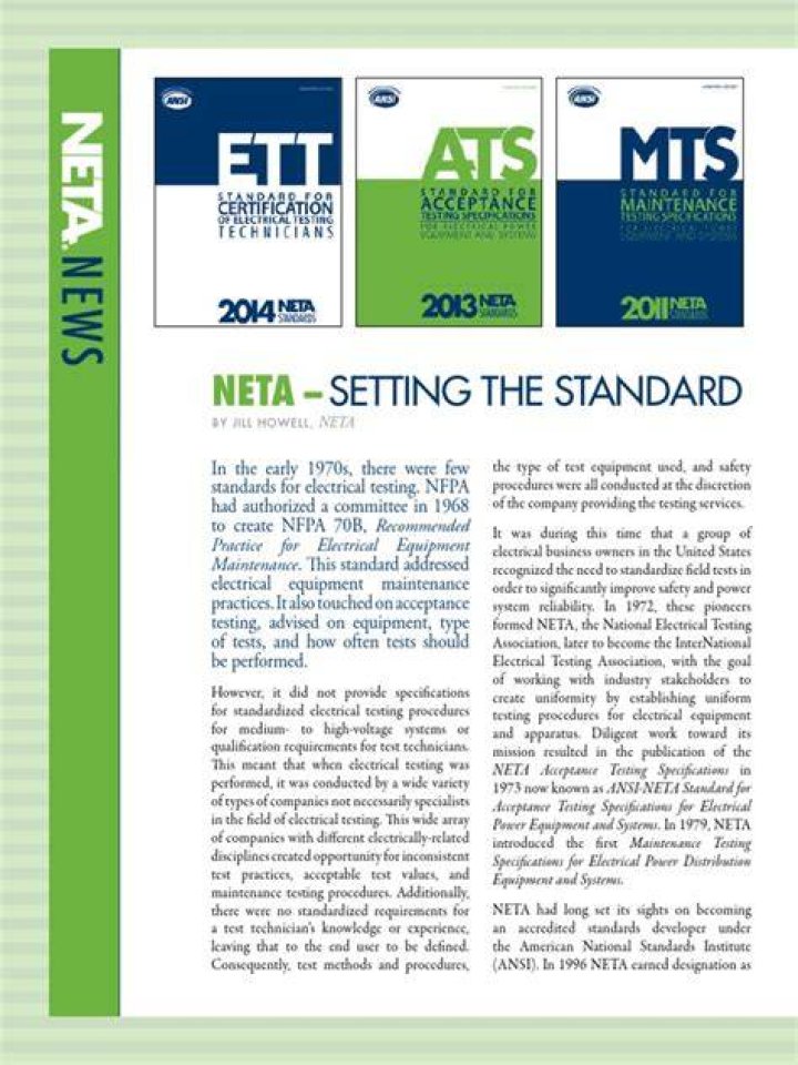 Neta Testing Standards PDF: Essential Compliance Guidelines